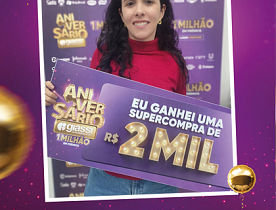 Ganhadores Aniversário Giassi - Giassi Joinville Bucarein