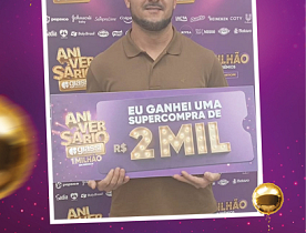 Ganhadores Aniversário Giassi - Giassi Joinville Bucarein