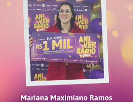 Ganhadores Aniversário Giassi - Giassi Morro da Fumaça