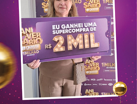 Ganhadores Aniversário Giassi - Giassi Morro da Fumaça