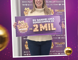 Ganhadores Aniversário Giassi - Giassi Morro da Fumaça