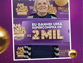 Ganhadores Aniversário Giassi - Giassi Morro da Fumaça
