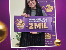 Ganhadores Aniversário Giassi - Giassi Palhoça