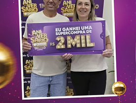 Ganhadores Aniversário Giassi - Giassi Palhoça