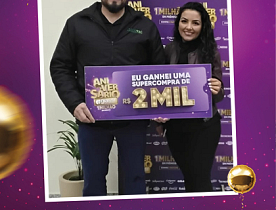 Ganhadores Aniversário Giassi - Giassi Palhoça