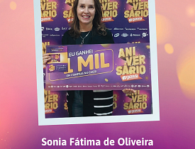 Ganhadores Aniversário Giassi - Giassi São José Areias