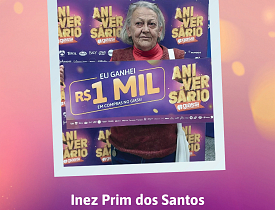 Ganhadores Aniversário Giassi - Giassi São José Areias