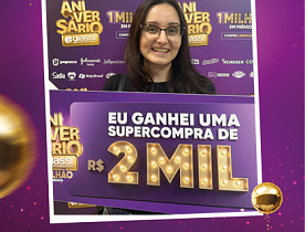 Ganhadores Aniversário Giassi - Giassi São José Areias