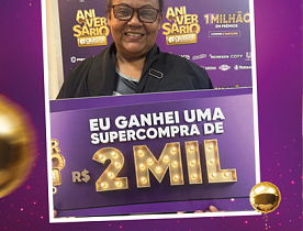 Ganhadores Aniversário Giassi - Giassi São José Areias