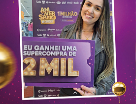 Ganhadores Aniversário Giassi - Giassi São José Areias
