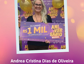 Ganhadores Aniversário Giassi - Giassi São José Campinas