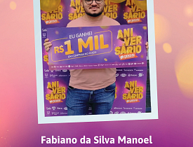 Ganhadores Aniversário Giassi - Giassi São José Campinas