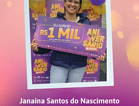 Ganhadores Aniversário Giassi - Giassi São José Campinas