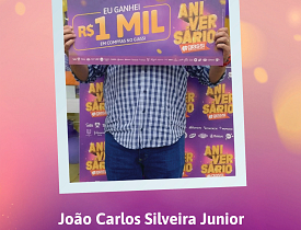 Ganhadores Aniversário Giassi - Giassi São José Campinas