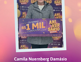 Ganhadores Aniversário Giassi - Giassi São José Campinas