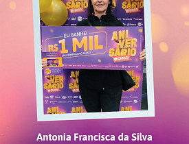 Ganhadores Aniversário Giassi - Giassi São José Campinas