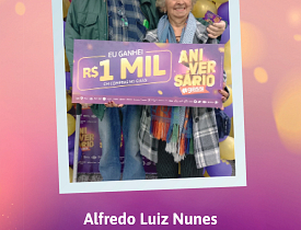 Ganhadores Aniversário Giassi - Giassi São José Campinas