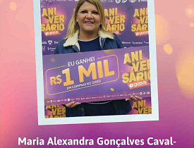 Ganhadores Aniversário Giassi - Giassi São José Campinas