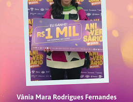 Ganhadores Aniversário Giassi - Giassi São José Campinas