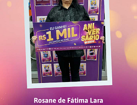Ganhadores Aniversário Giassi - Giassi São José Campinas
