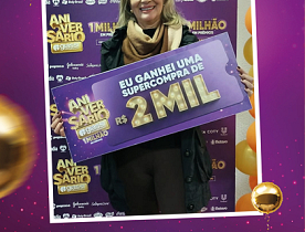 Ganhadores Aniversário Giassi - Giassi São José Campinas