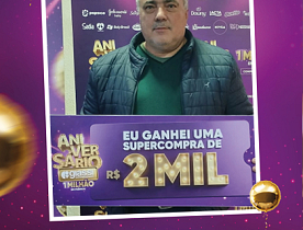 Ganhadores Aniversário Giassi - Giassi São José Campinas