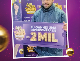Ganhadores Aniversário Giassi - Giassi São José Campinas