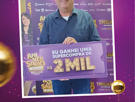 Ganhadores Aniversário Giassi - Giassi São José Campinas