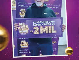 Ganhadores Aniversário Giassi - Giassi São José Campinas