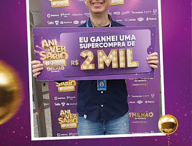 Ganhadores Aniversário Giassi - Giassi São José Campinas