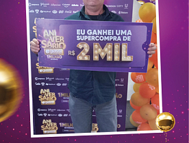 Ganhadores Aniversário Giassi - Giassi São José Campinas