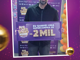 Ganhadores Aniversário Giassi - Giassi São José Campinas