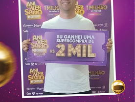 Ganhadores Aniversário Giassi - Giassi São José Campinas