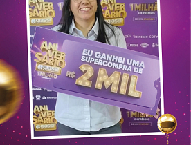 Ganhadores Aniversário Giassi - Giassi São José Campinas