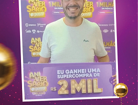 Ganhadores Aniversário Giassi - Giassi São José Campinas