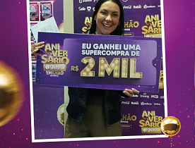 Ganhadores Aniversário Giassi - Giassi São José Campinas