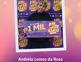 Ganhadores Aniversário Giassi - Giassi Sombrio