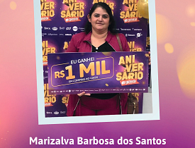 Ganhadores Aniversário Giassi - Giassi Sombrio