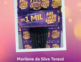 Ganhadores Aniversário Giassi - Giassi Sombrio