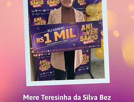 Ganhadores Aniversário Giassi - Giassi Sombrio