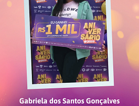 Ganhadores Aniversário Giassi - Giassi Sombrio