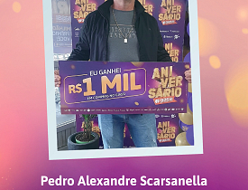 Ganhadores Aniversário Giassi - Giassi Sombrio