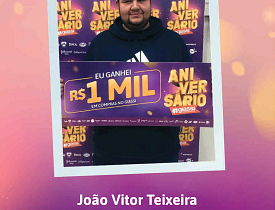 Ganhadores Aniversário Giassi - Giassi Sombrio