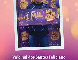 Ganhadores Aniversário Giassi - Giassi Sombrio
