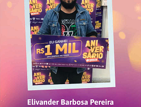 Ganhadores Aniversário Giassi - Giassi Sombrio