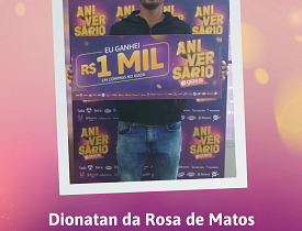 Ganhadores Aniversário Giassi - Giassi Sombrio
