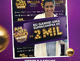 Ganhadores Aniversário Giassi - Giassi Sombrio