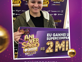 Ganhadores Aniversário Giassi - Giassi Sombrio