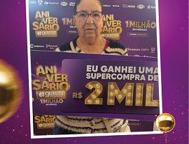 Ganhadores Aniversário Giassi - Giassi Sombrio