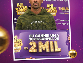 Ganhadores Aniversário Giassi - Giassi Sombrio